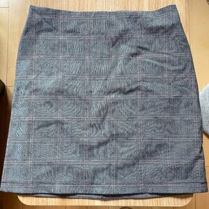 M Boutique Plaid Mini Skirt